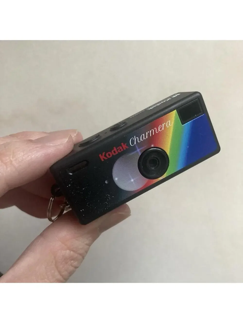 KODAK CHARMERA Digital Keychain Camera BLIND BOX OPEN BOX (TYPE 05) IN HAND